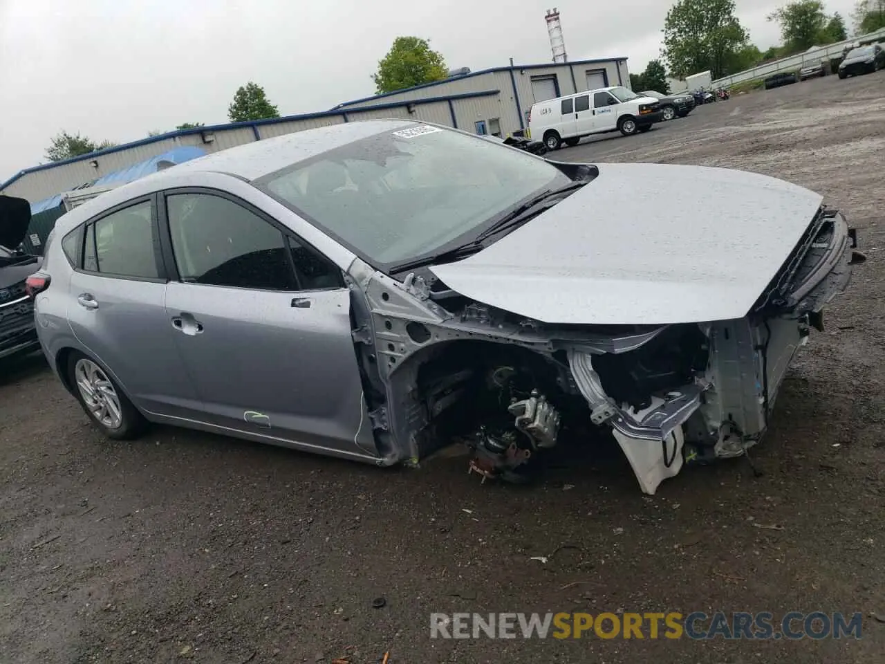 4 fotografías del automóvil dañado JF1GUABC1S8209712 SUBARU IMPREZA 2025