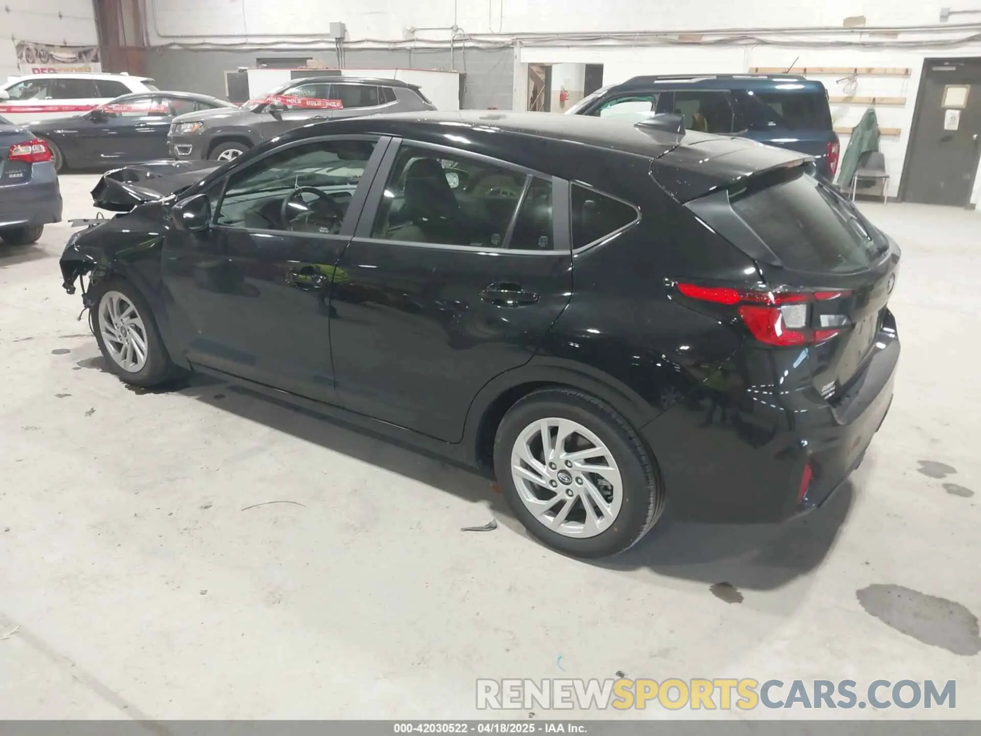 3 fotografías del automóvil dañado JF1GUABC7S8207544 SUBARU IMPREZA 2025