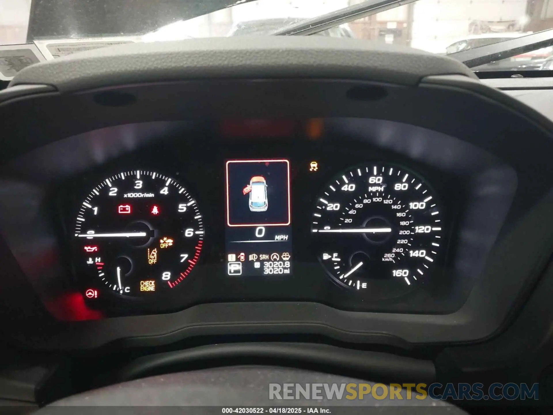 7 fotografías del automóvil dañado JF1GUABC7S8207544 SUBARU IMPREZA 2025