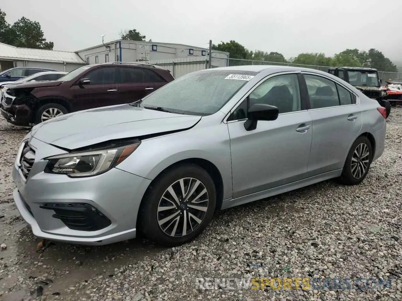 1 fotografías del automóvil dañado 4S3BNAB60K3007677 SUBARU LEGACY 2019