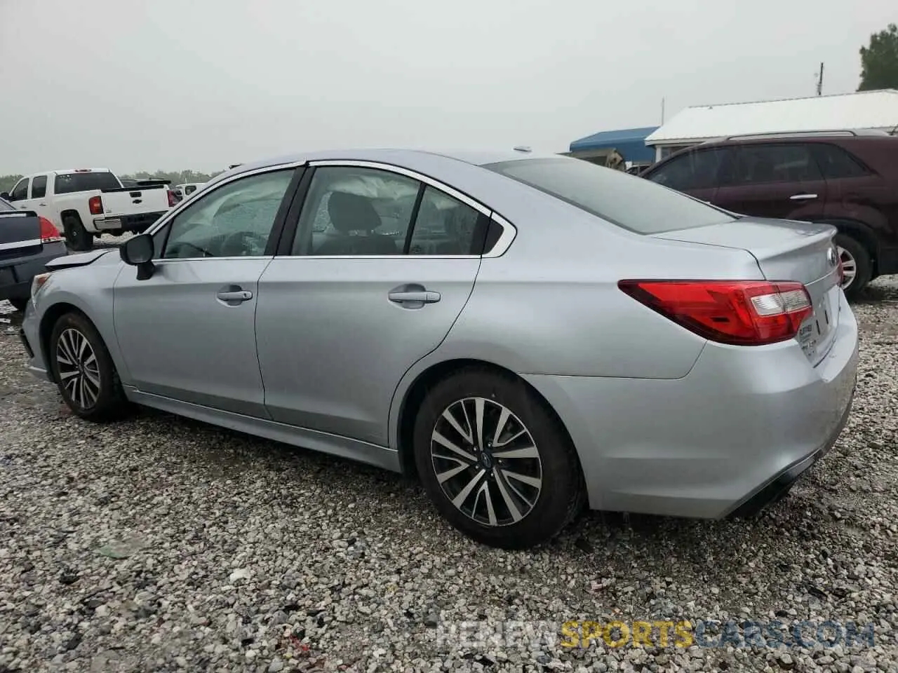 2 fotografías del automóvil dañado 4S3BNAB60K3007677 SUBARU LEGACY 2019