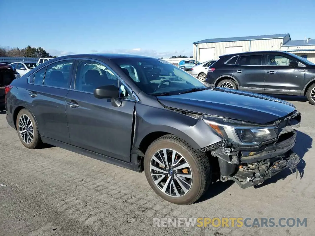 4 fotografías del automóvil dañado 4S3BNAB65K3022207 SUBARU LEGACY 2019