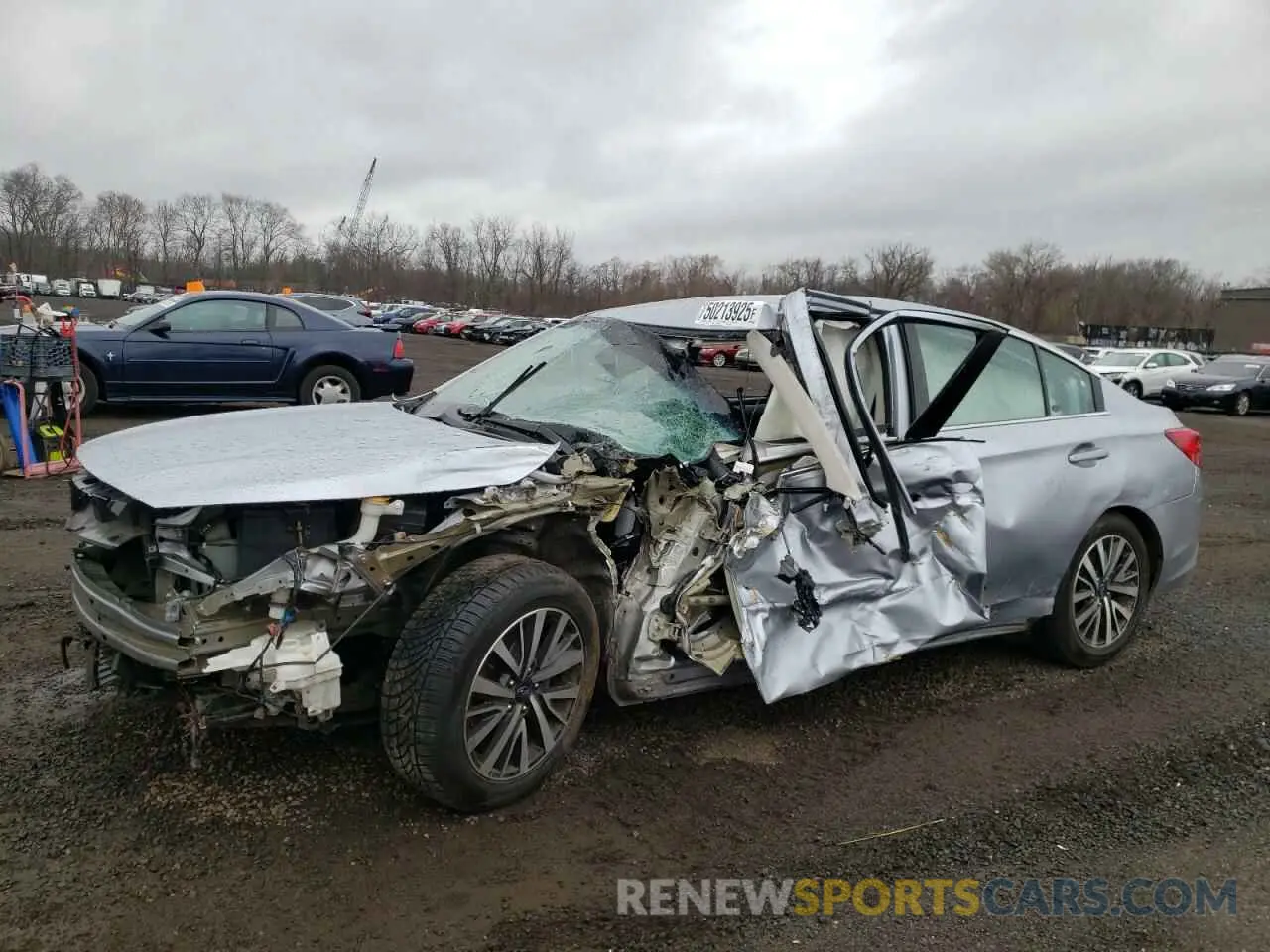 1 fotografías del automóvil dañado 4S3BNAB66K3026461 SUBARU LEGACY 2019