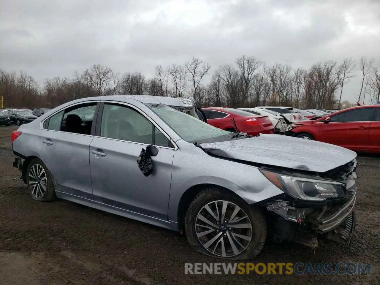 4 fotografías del automóvil dañado 4S3BNAB66K3026461 SUBARU LEGACY 2019