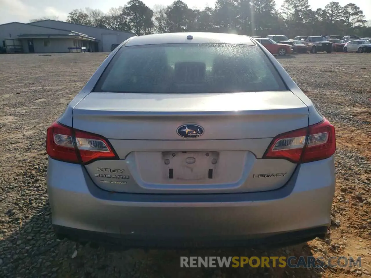6 fotografías del automóvil dañado 4S3BNAB67K3040658 SUBARU LEGACY 2019