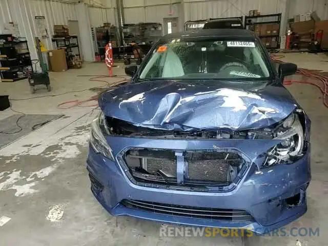 13 fotografías del automóvil dañado 4S3BNAB68K3024825 SUBARU LEGACY 2019