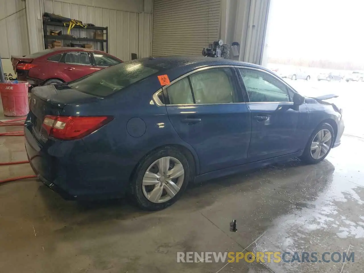 3 fotografías del automóvil dañado 4S3BNAB68K3024825 SUBARU LEGACY 2019