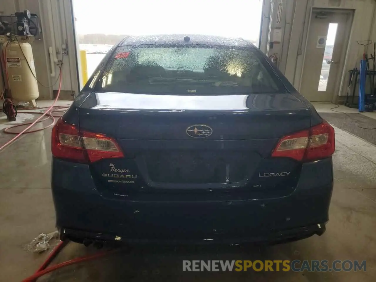 6 fotografías del automóvil dañado 4S3BNAB68K3024825 SUBARU LEGACY 2019