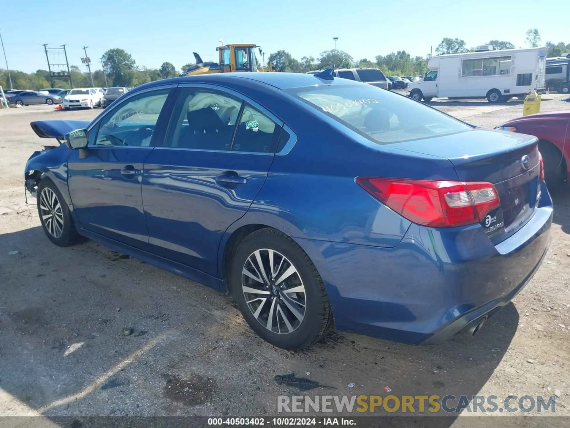 3 fotografías del automóvil dañado 4S3BNAF60K3014932 SUBARU LEGACY 2019