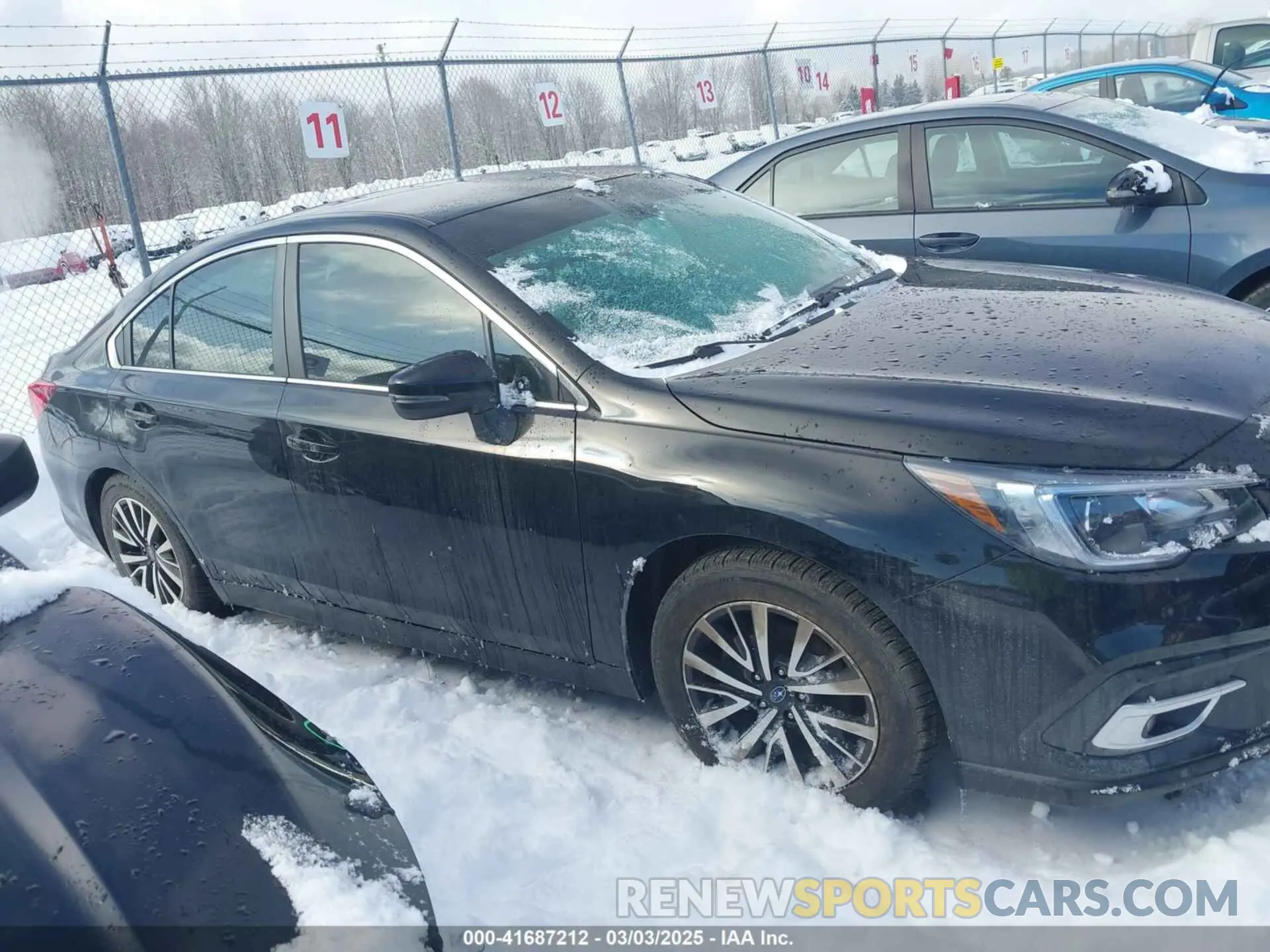 13 fotografías del automóvil dañado 4S3BNAF60K3035277 SUBARU LEGACY 2019
