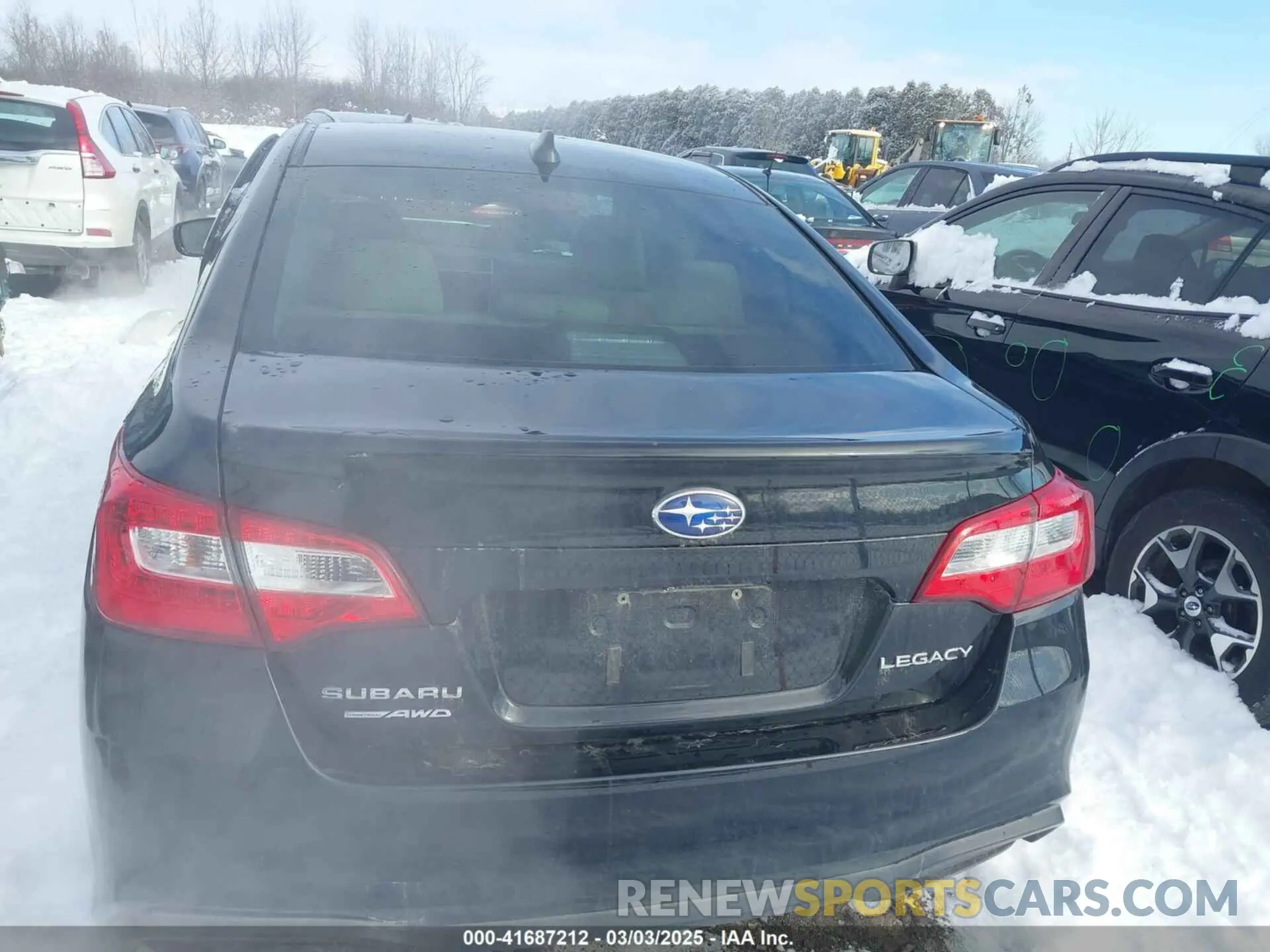 16 fotografías del automóvil dañado 4S3BNAF60K3035277 SUBARU LEGACY 2019