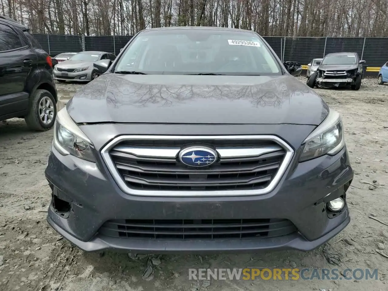 5 fotografías del automóvil dañado 4S3BNAF61K3031092 SUBARU LEGACY 2019