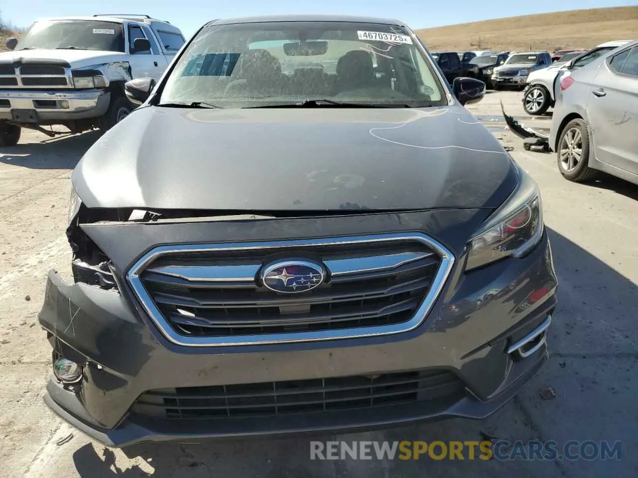 5 fotografías del automóvil dañado 4S3BNAF62K3023843 SUBARU LEGACY 2019