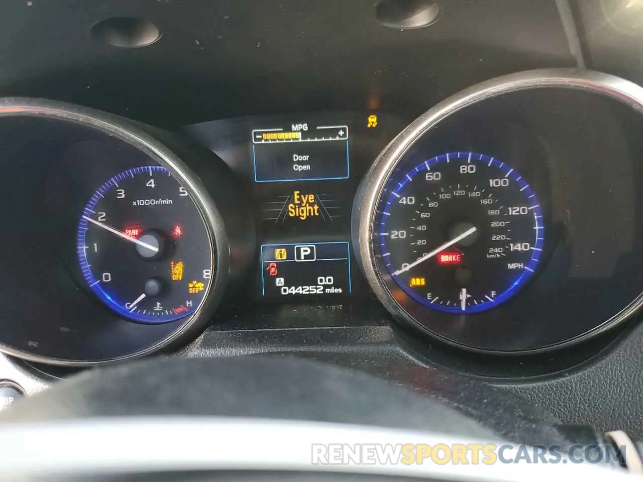 9 fotografías del automóvil dañado 4S3BNAF62K3023843 SUBARU LEGACY 2019