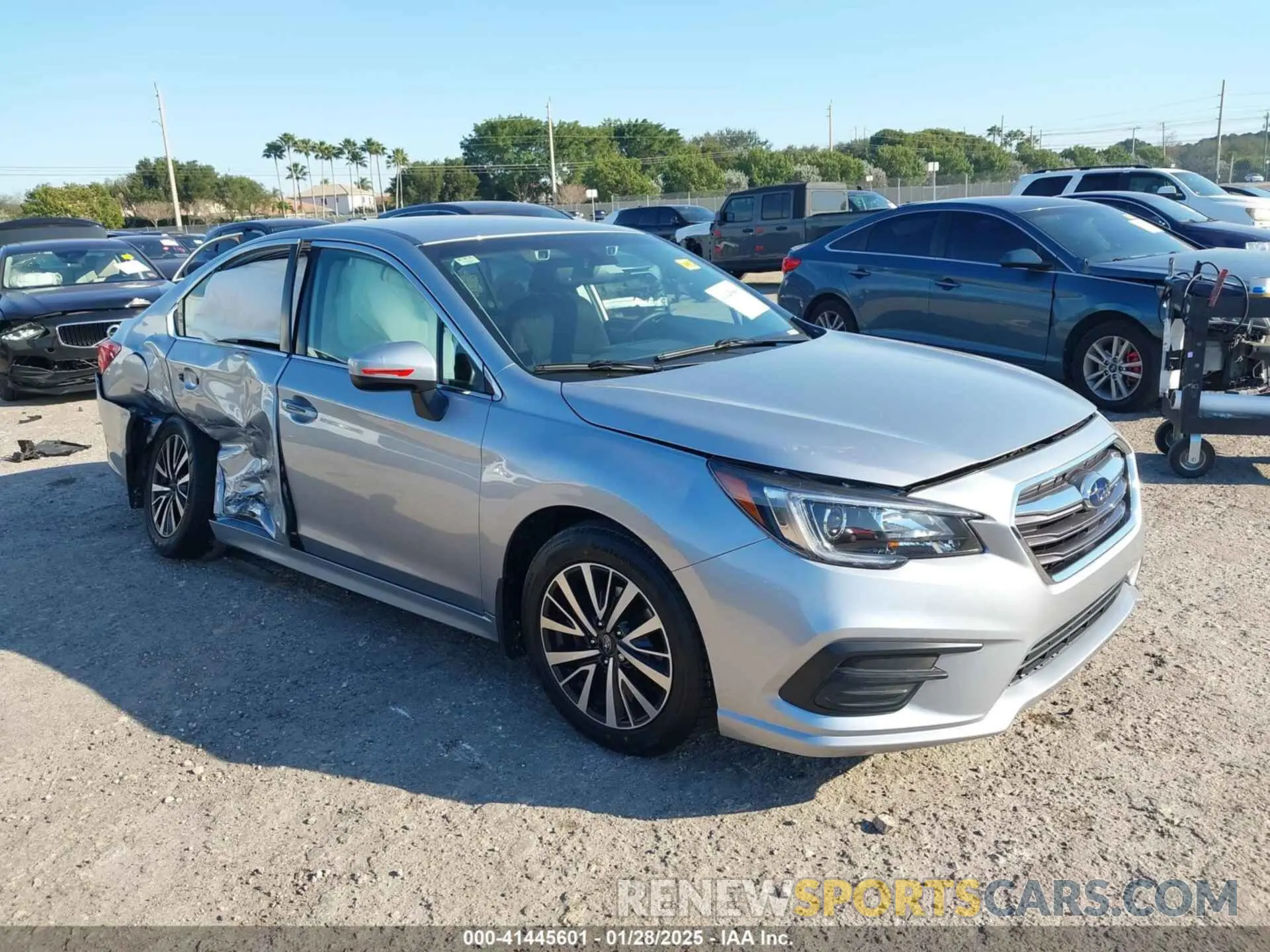 1 fotografías del automóvil dañado 4S3BNAF62K3031974 SUBARU LEGACY 2019