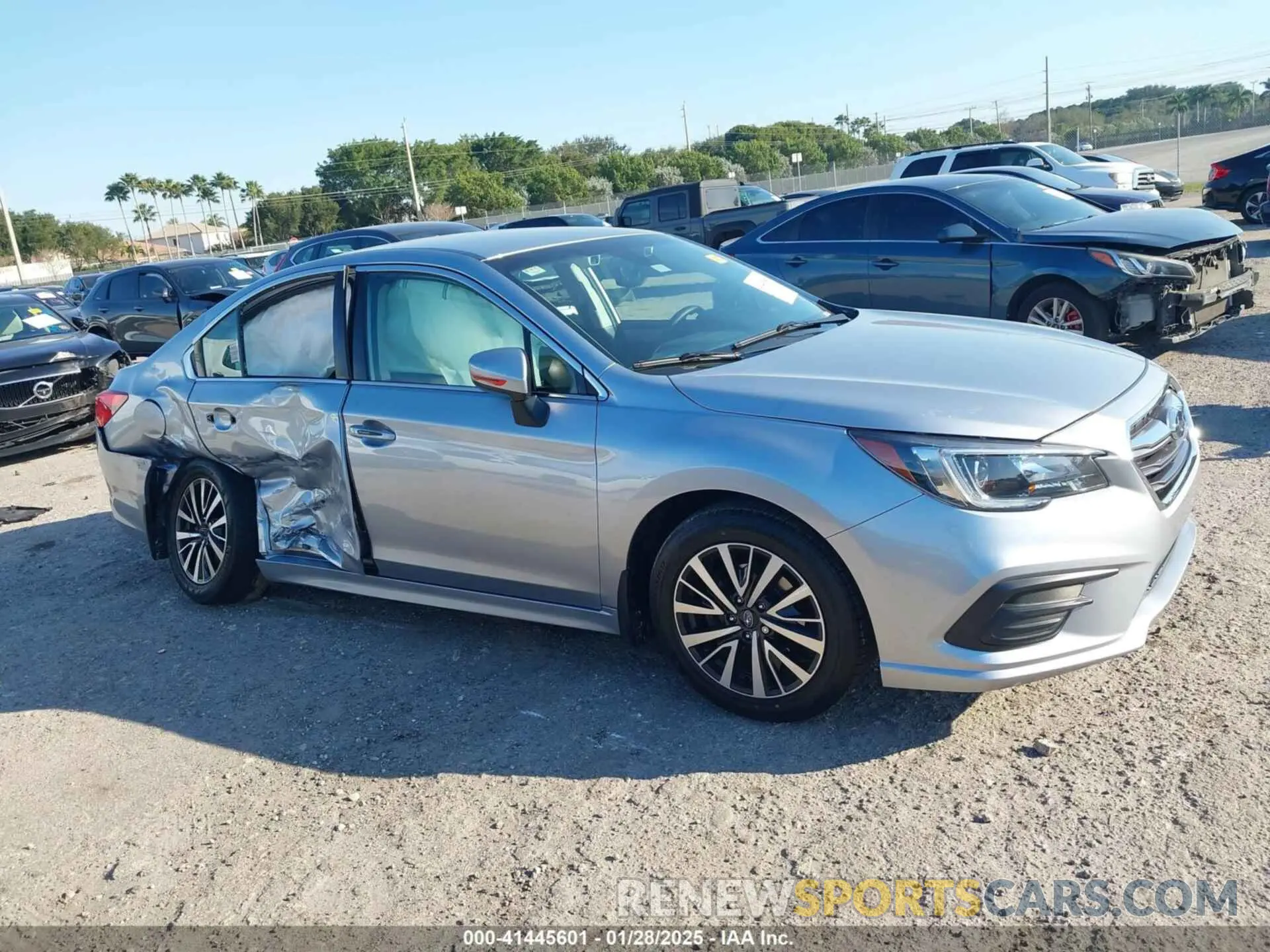 6 fotografías del automóvil dañado 4S3BNAF62K3031974 SUBARU LEGACY 2019