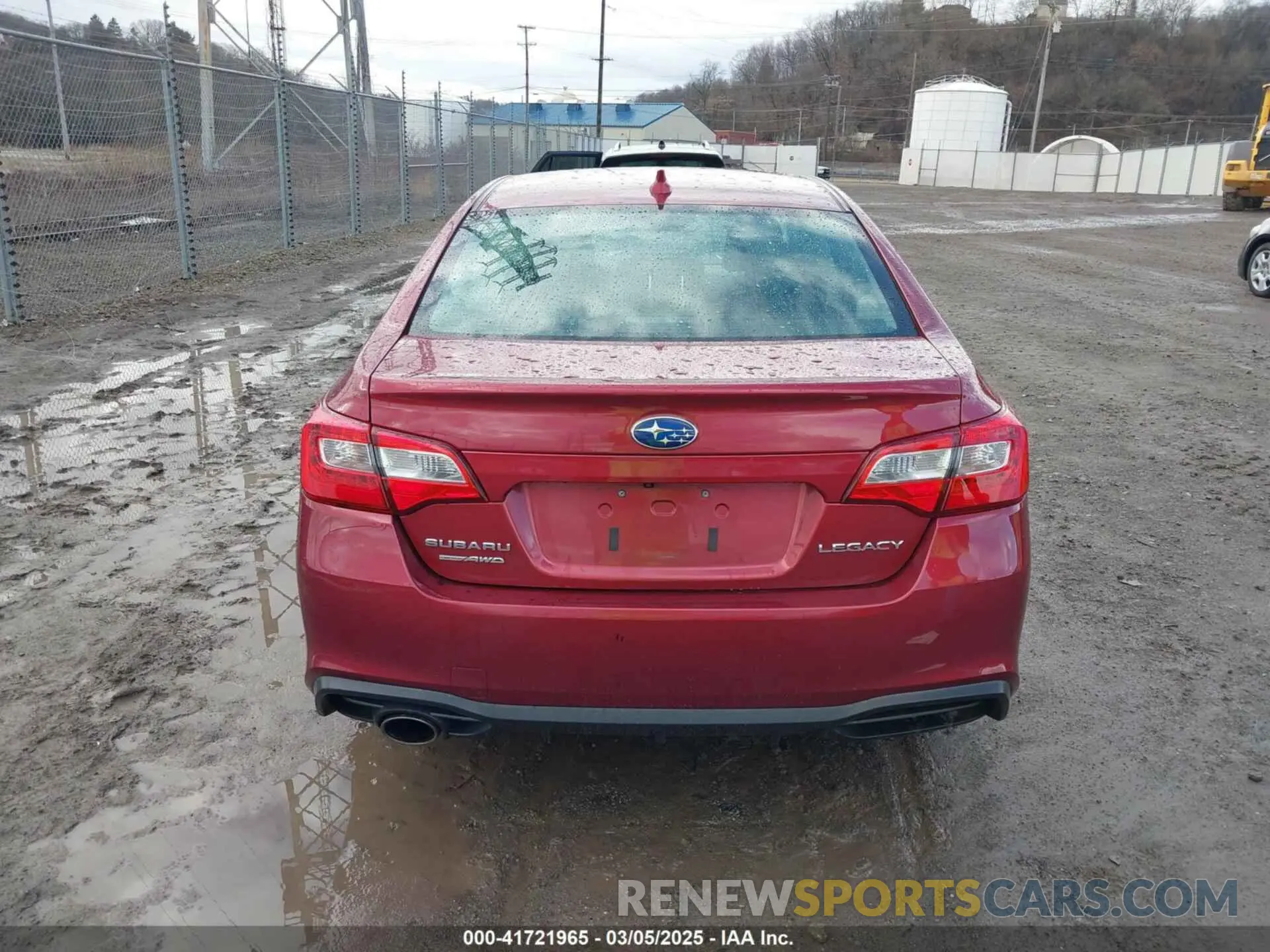 16 fotografías del automóvil dañado 4S3BNAF65K3021374 SUBARU LEGACY 2019