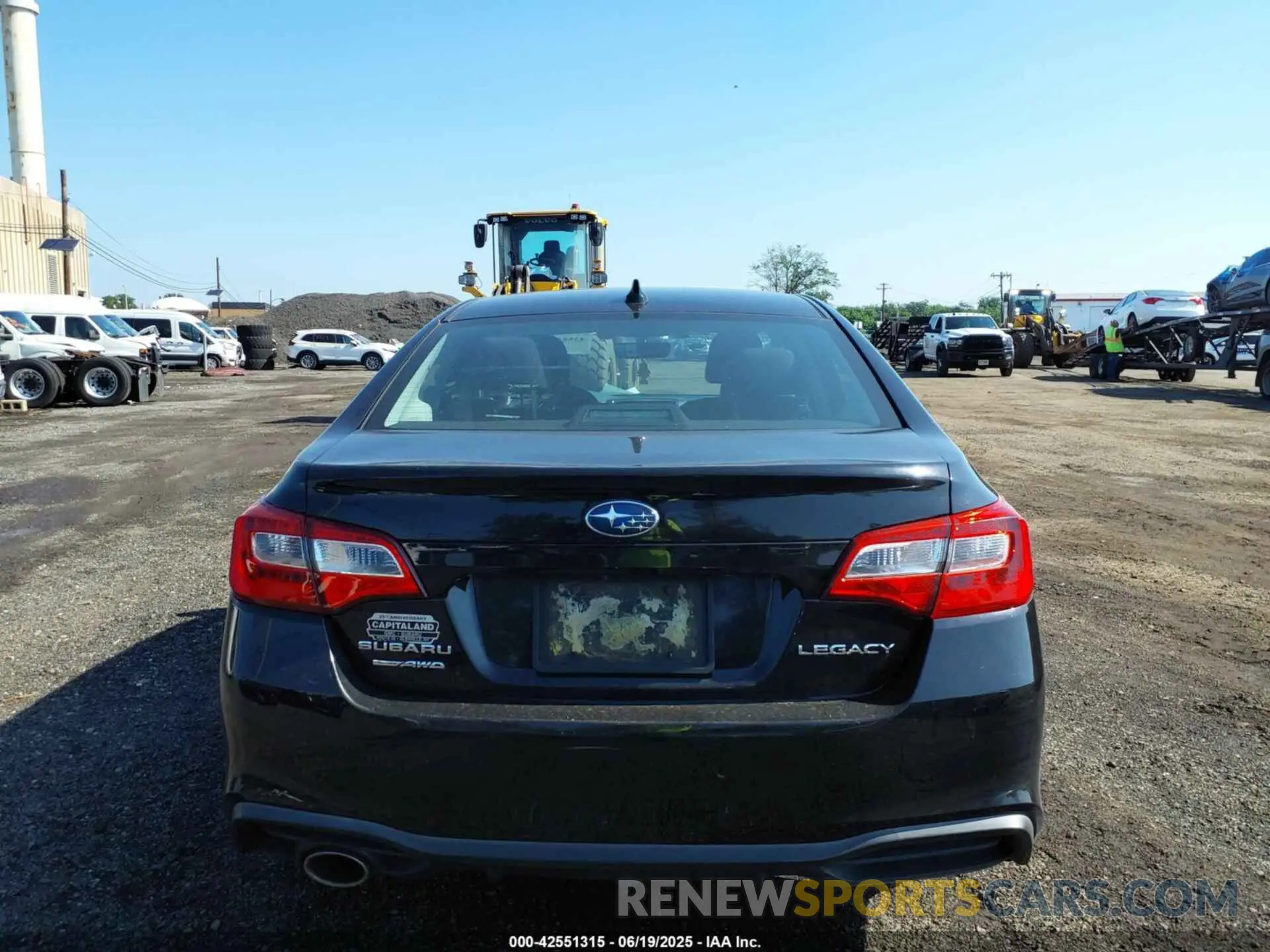 16 fotografías del automóvil dañado 4S3BNAF66K3005684 SUBARU LEGACY 2019