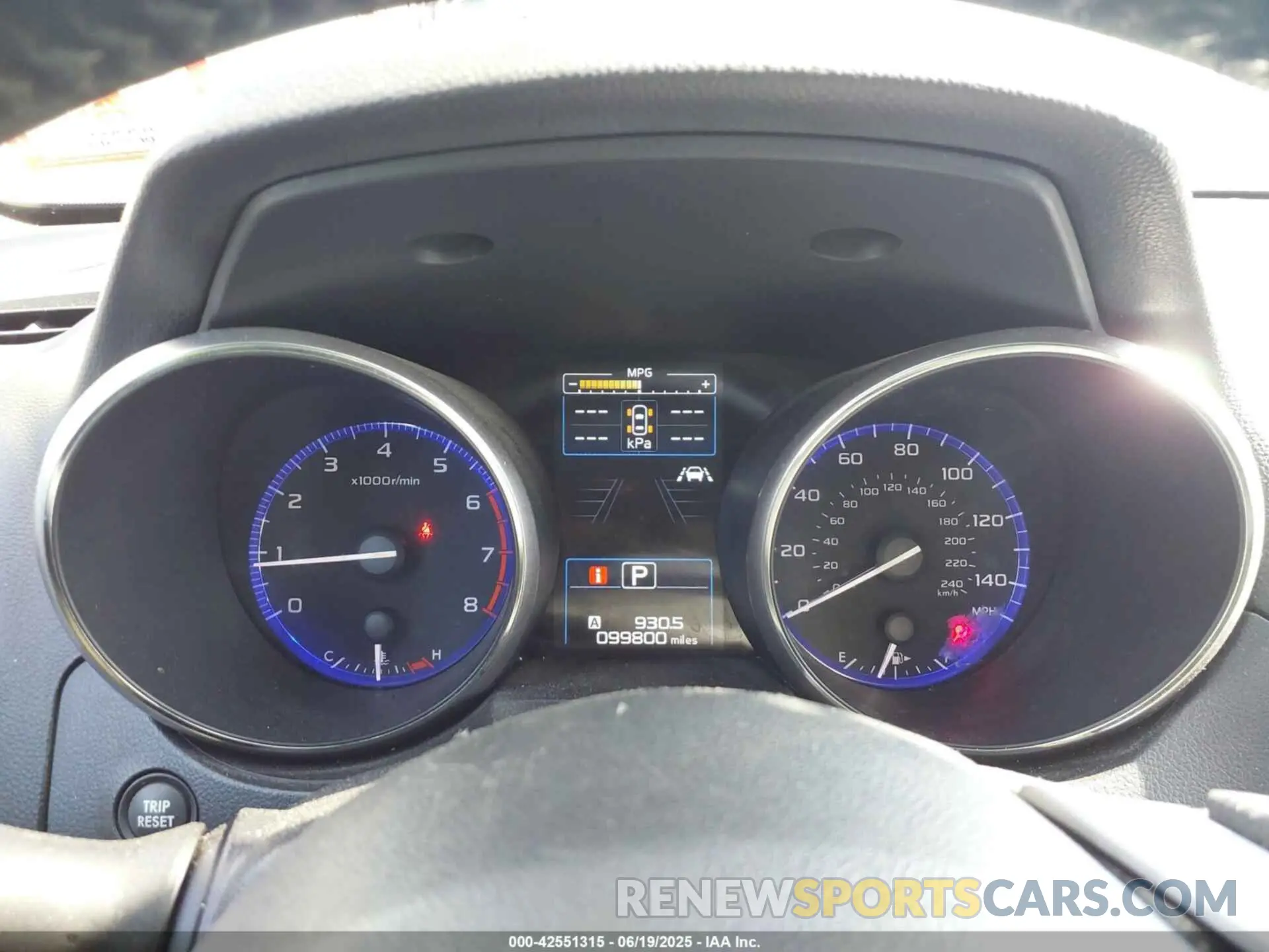 7 fotografías del automóvil dañado 4S3BNAF66K3005684 SUBARU LEGACY 2019