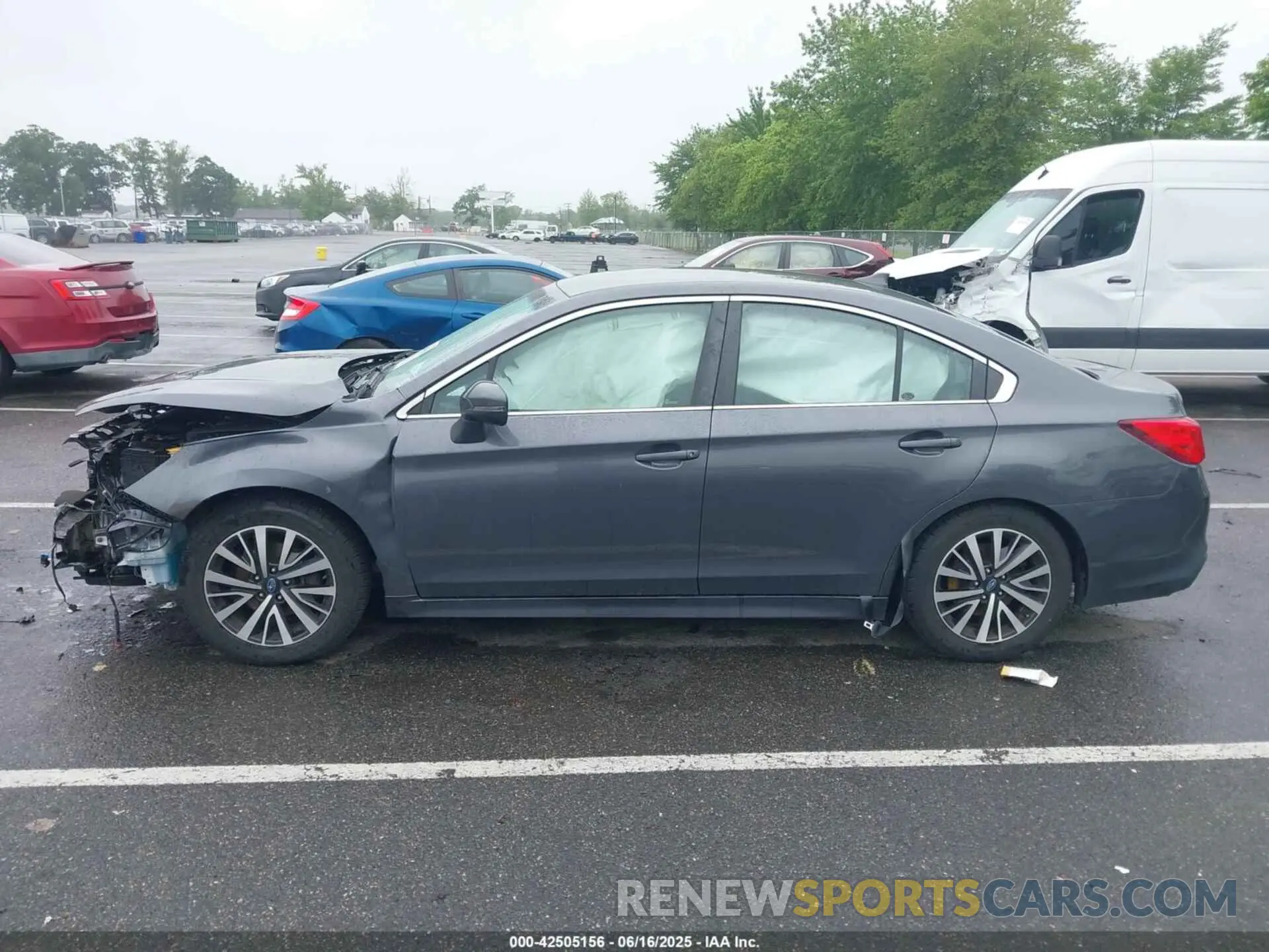 14 fotografías del automóvil dañado 4S3BNAF66K3030617 SUBARU LEGACY 2019