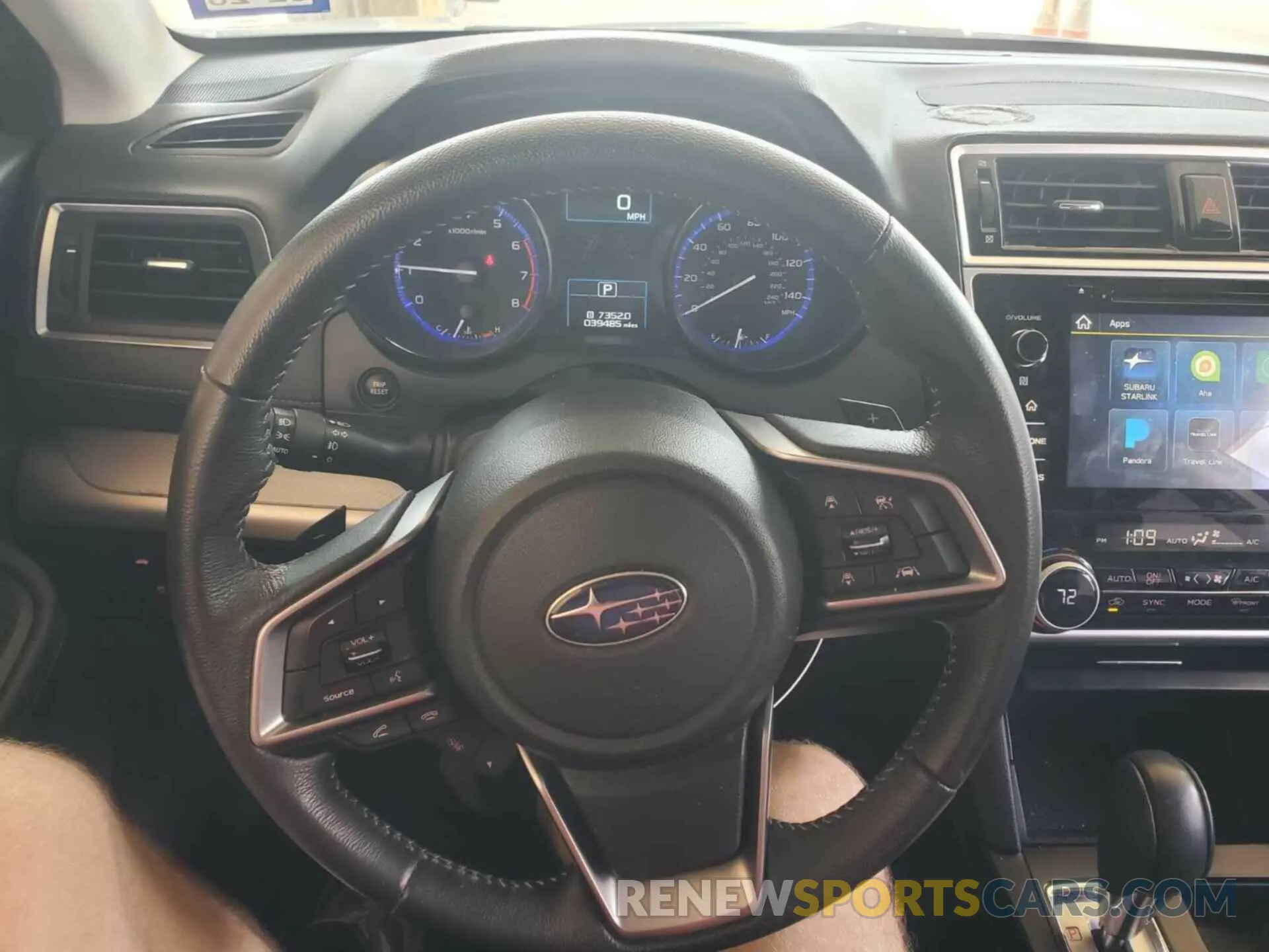 12 fotografías del automóvil dañado 4S3BNAF67K3018329 SUBARU LEGACY 2019