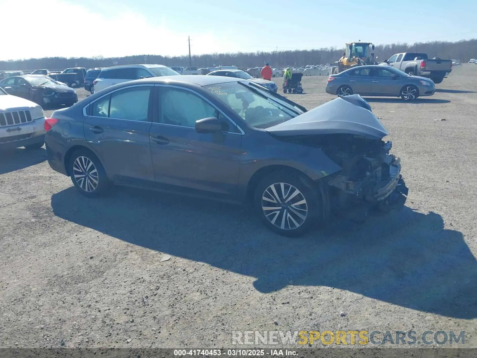 1 fotografías del automóvil dañado 4S3BNAF67K3023594 SUBARU LEGACY 2019