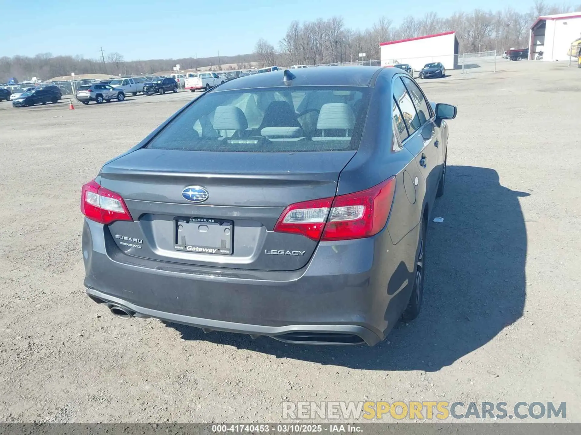 16 fotografías del automóvil dañado 4S3BNAF67K3023594 SUBARU LEGACY 2019