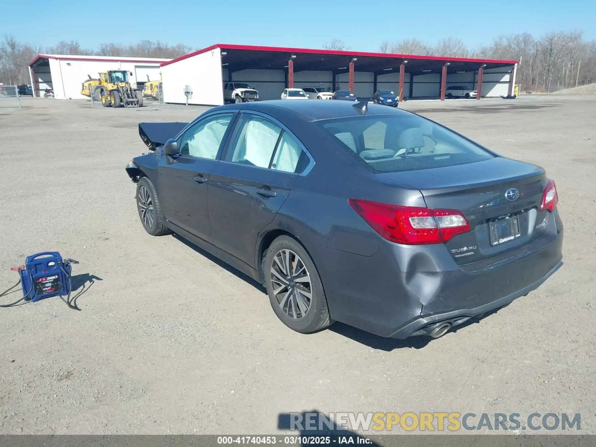 3 fotografías del automóvil dañado 4S3BNAF67K3023594 SUBARU LEGACY 2019