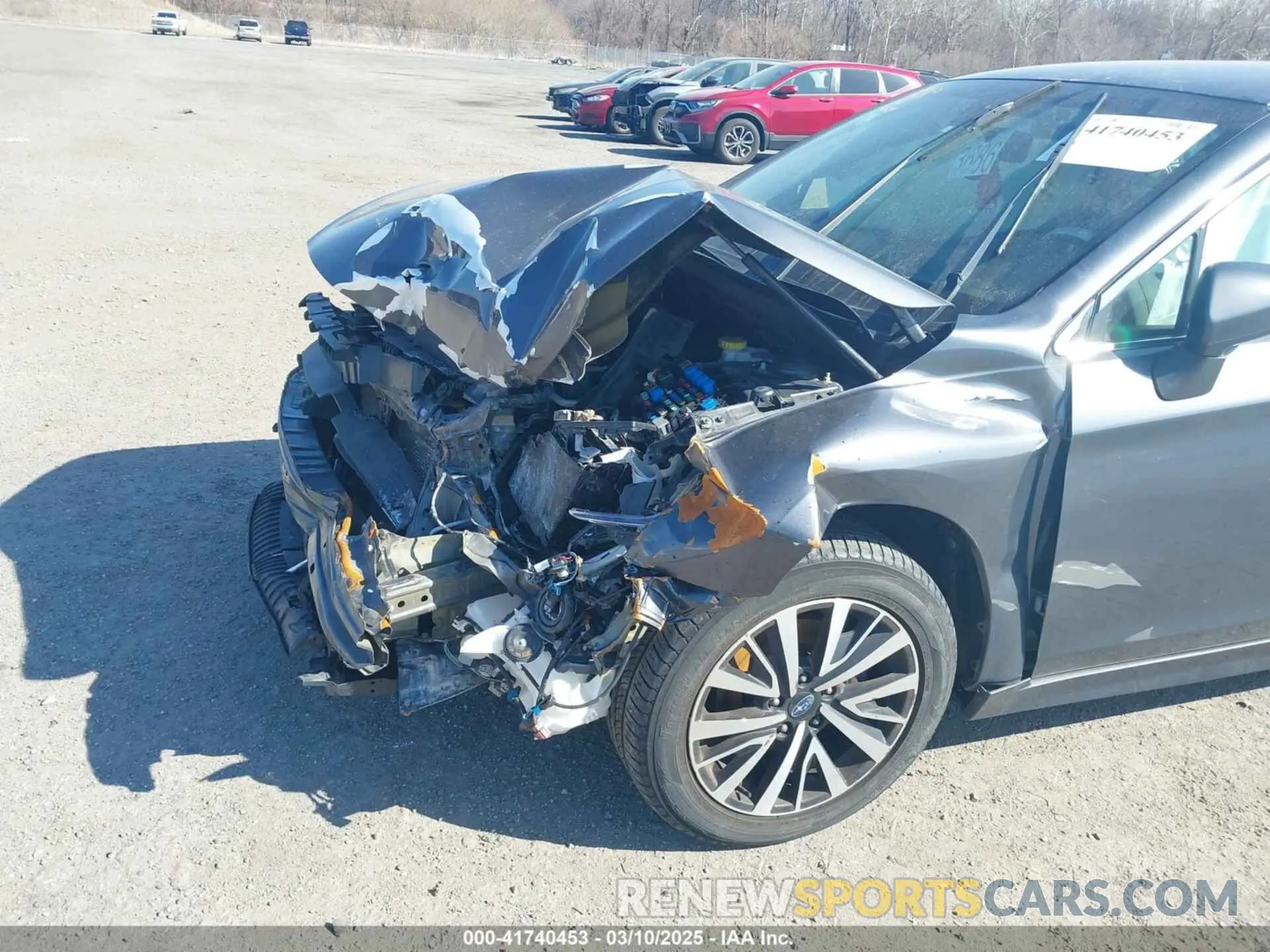 6 fotografías del automóvil dañado 4S3BNAF67K3023594 SUBARU LEGACY 2019