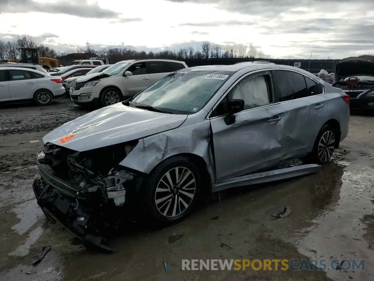 1 fotografías del automóvil dañado 4S3BNAF67K3038256 SUBARU LEGACY 2019