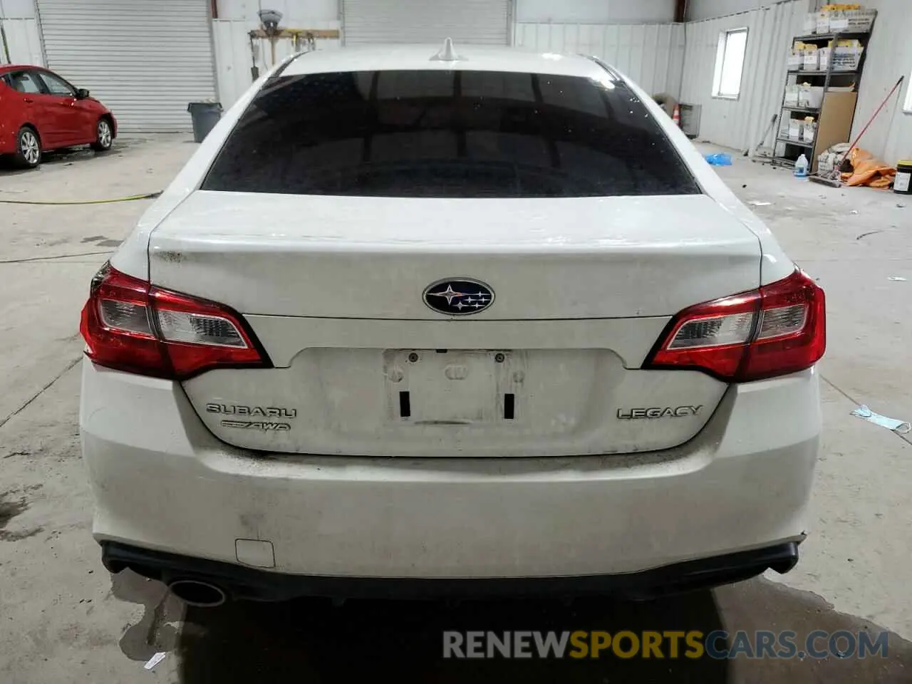 6 fotografías del automóvil dañado 4S3BNAF68K3014855 SUBARU LEGACY 2019