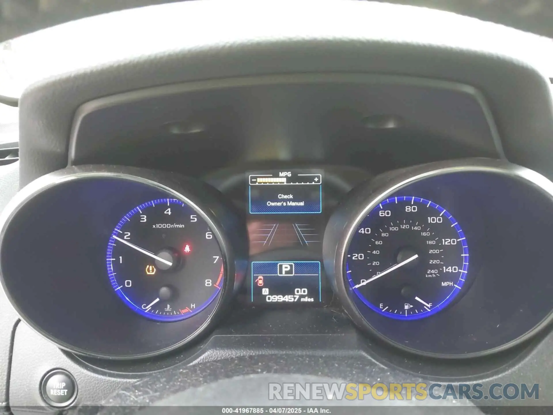 7 fotografías del automóvil dañado 4S3BNAF68K3016704 SUBARU LEGACY 2019