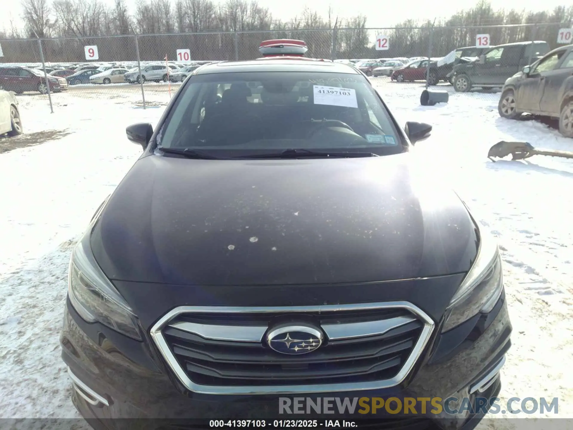 12 fotografías del automóvil dañado 4S3BNAH69K3035307 SUBARU LEGACY 2019