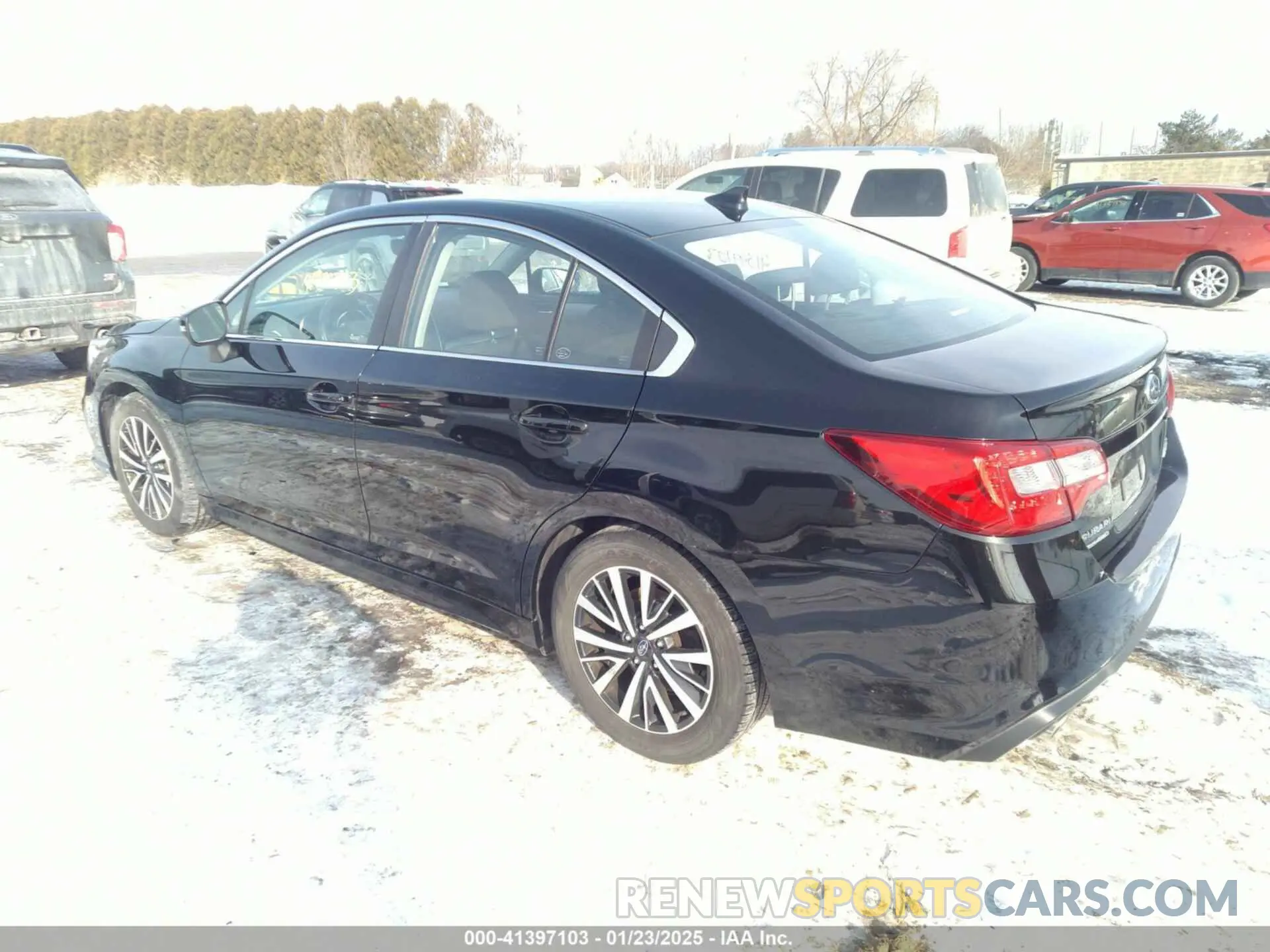 3 fotografías del automóvil dañado 4S3BNAH69K3035307 SUBARU LEGACY 2019