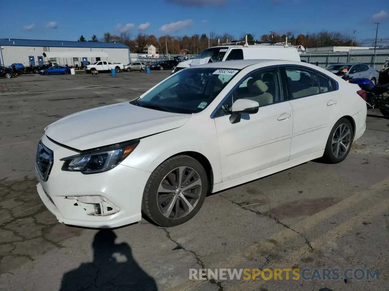 1 fotografías del automóvil dañado 4S3BNAJ62K3025440 SUBARU LEGACY 2019
