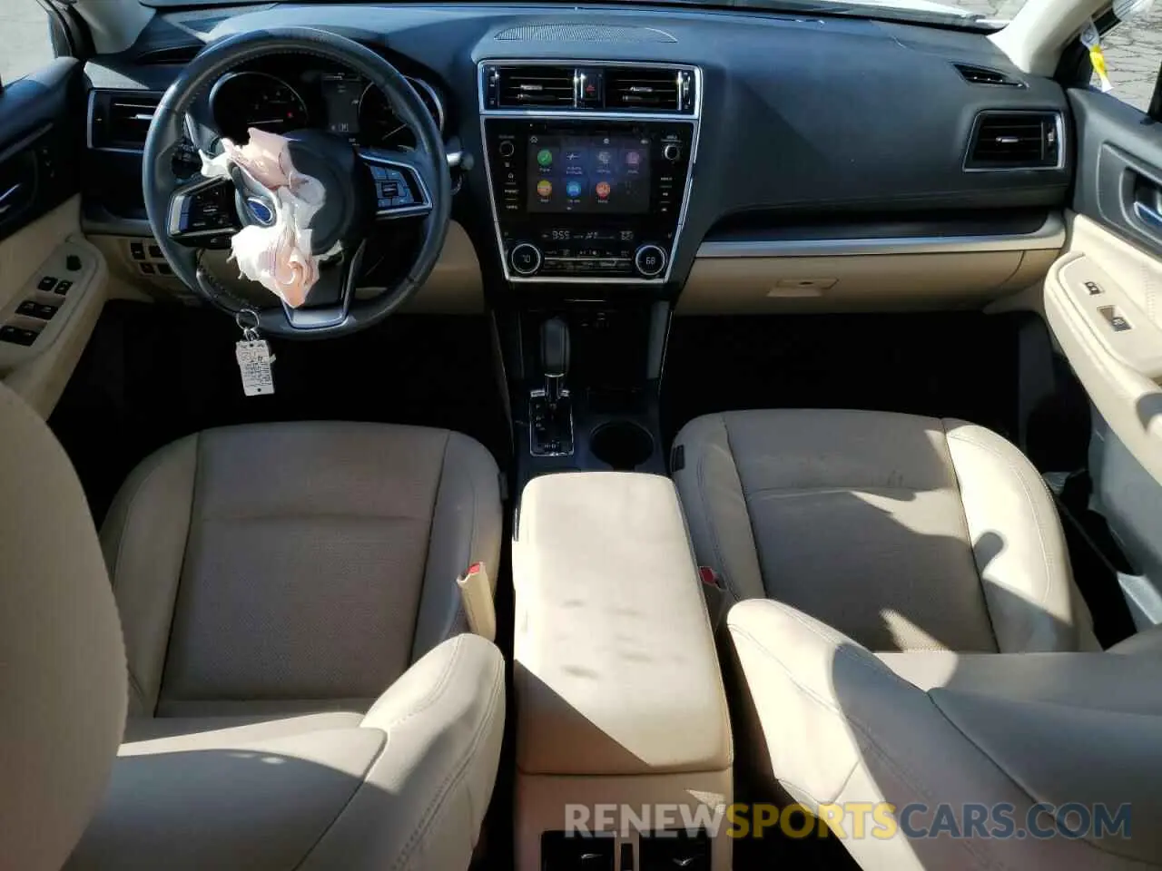 8 fotografías del automóvil dañado 4S3BNAJ62K3025440 SUBARU LEGACY 2019