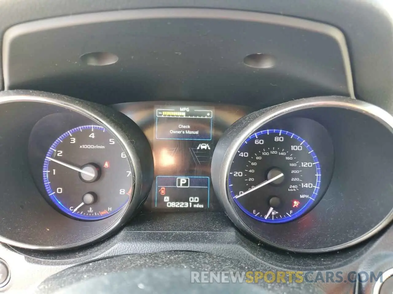 9 fotografías del automóvil dañado 4S3BNAJ62K3025440 SUBARU LEGACY 2019