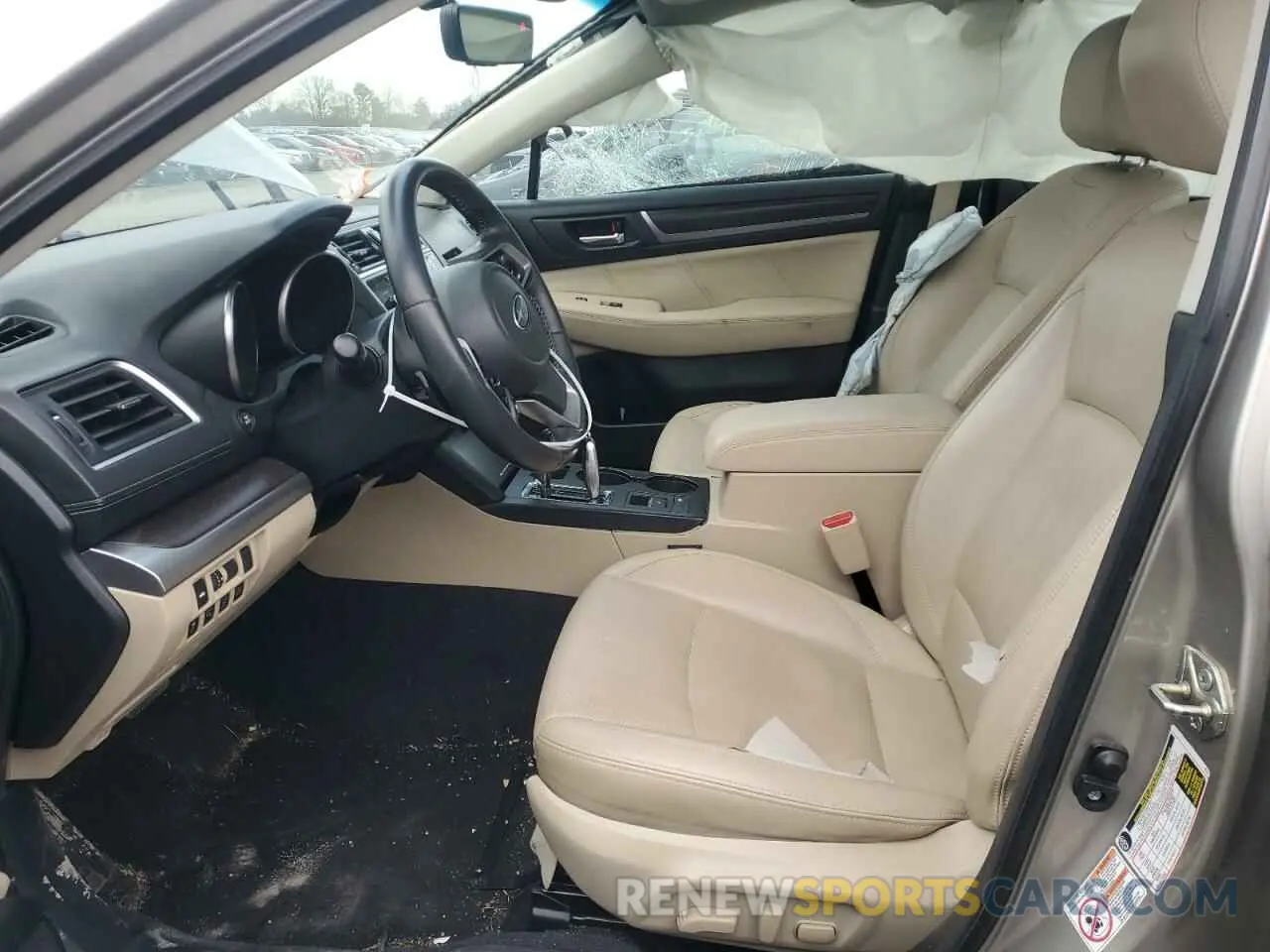 7 fotografías del automóvil dañado 4S3BNAN60K3027956 SUBARU LEGACY 2019