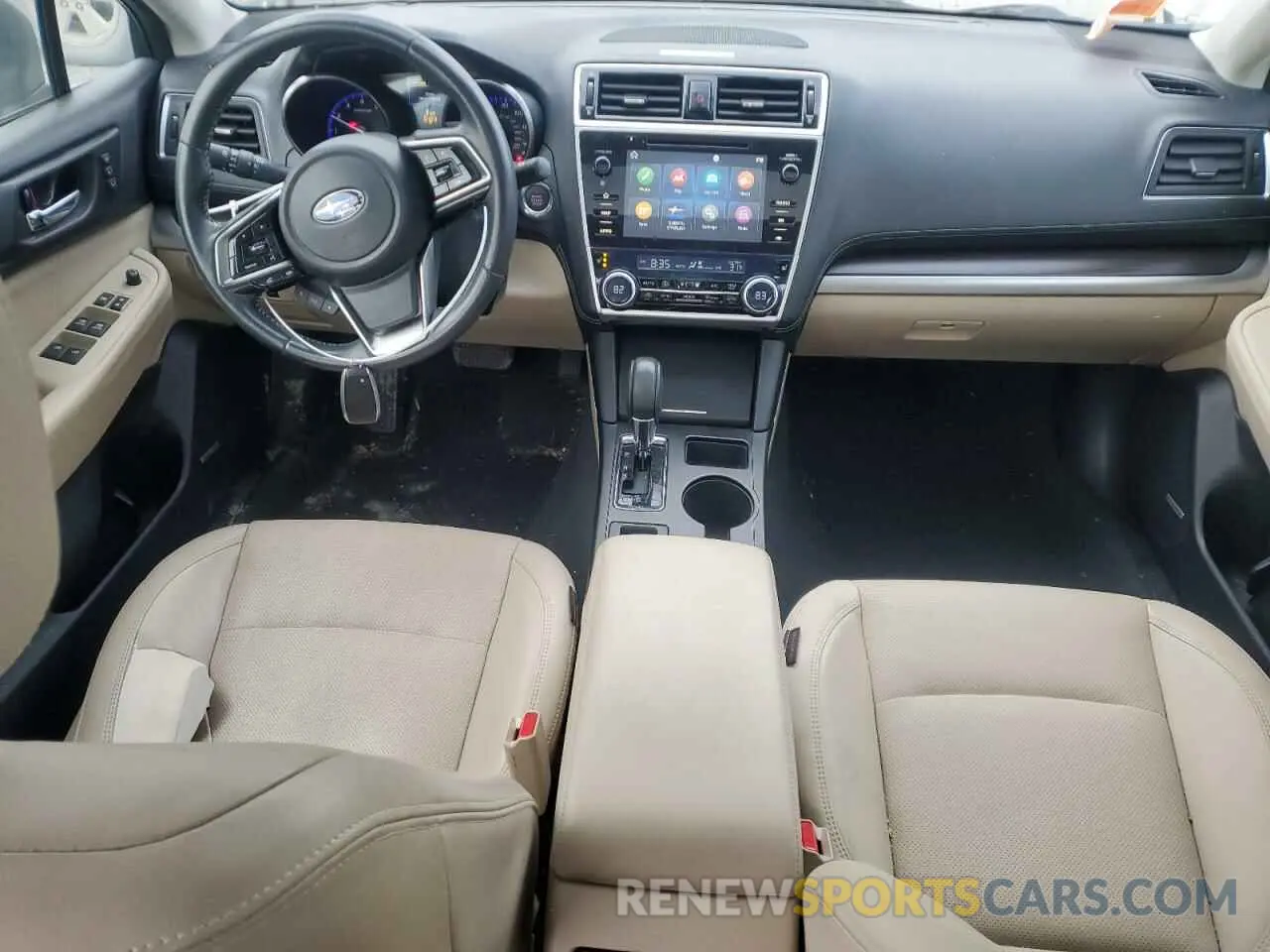 8 fotografías del automóvil dañado 4S3BNAN60K3027956 SUBARU LEGACY 2019