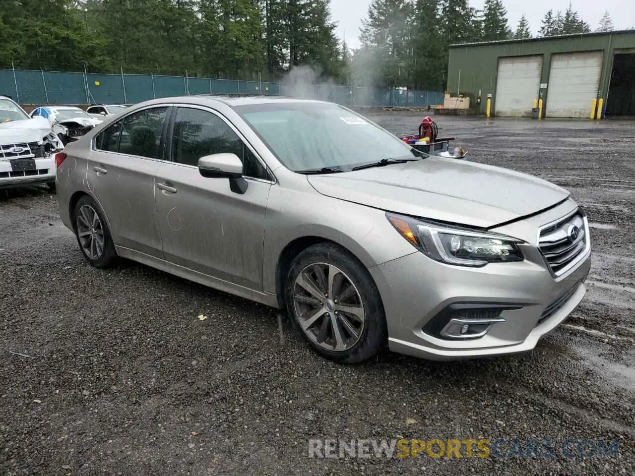 4 fotografías del automóvil dañado 4S3BNAN61K3035077 SUBARU LEGACY 2019