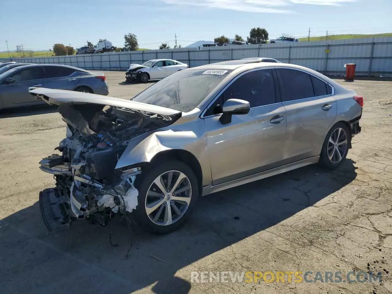 1 fotografías del automóvil dañado 4S3BNAN61K3035371 SUBARU LEGACY 2019