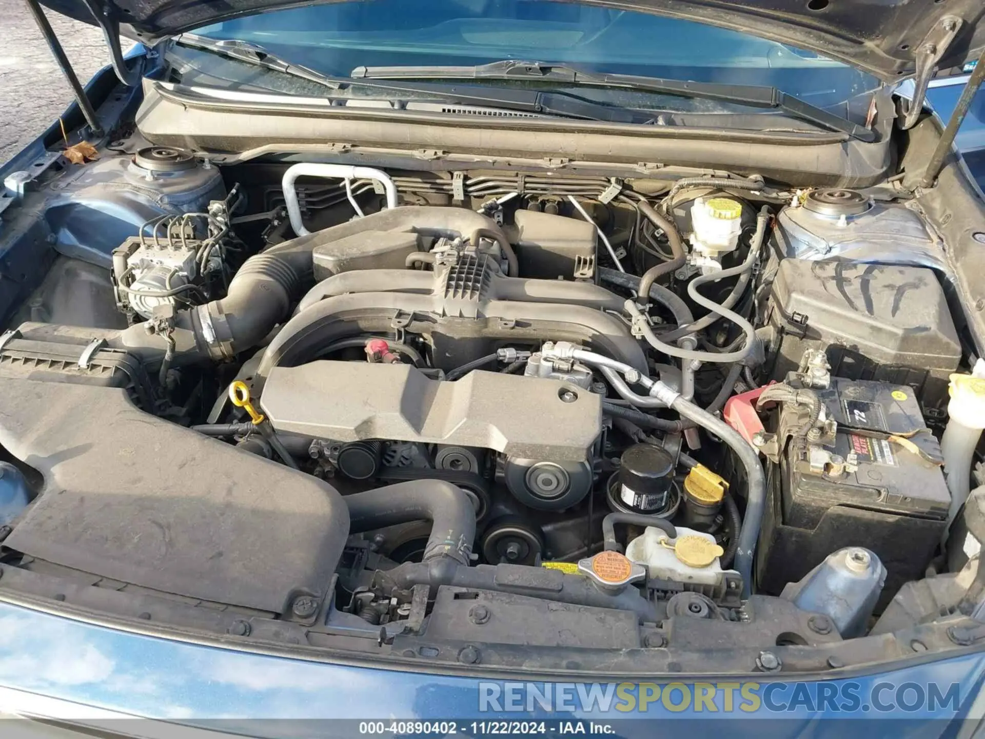 10 fotografías del automóvil dañado 4S3BNAN62K3028672 SUBARU LEGACY 2019