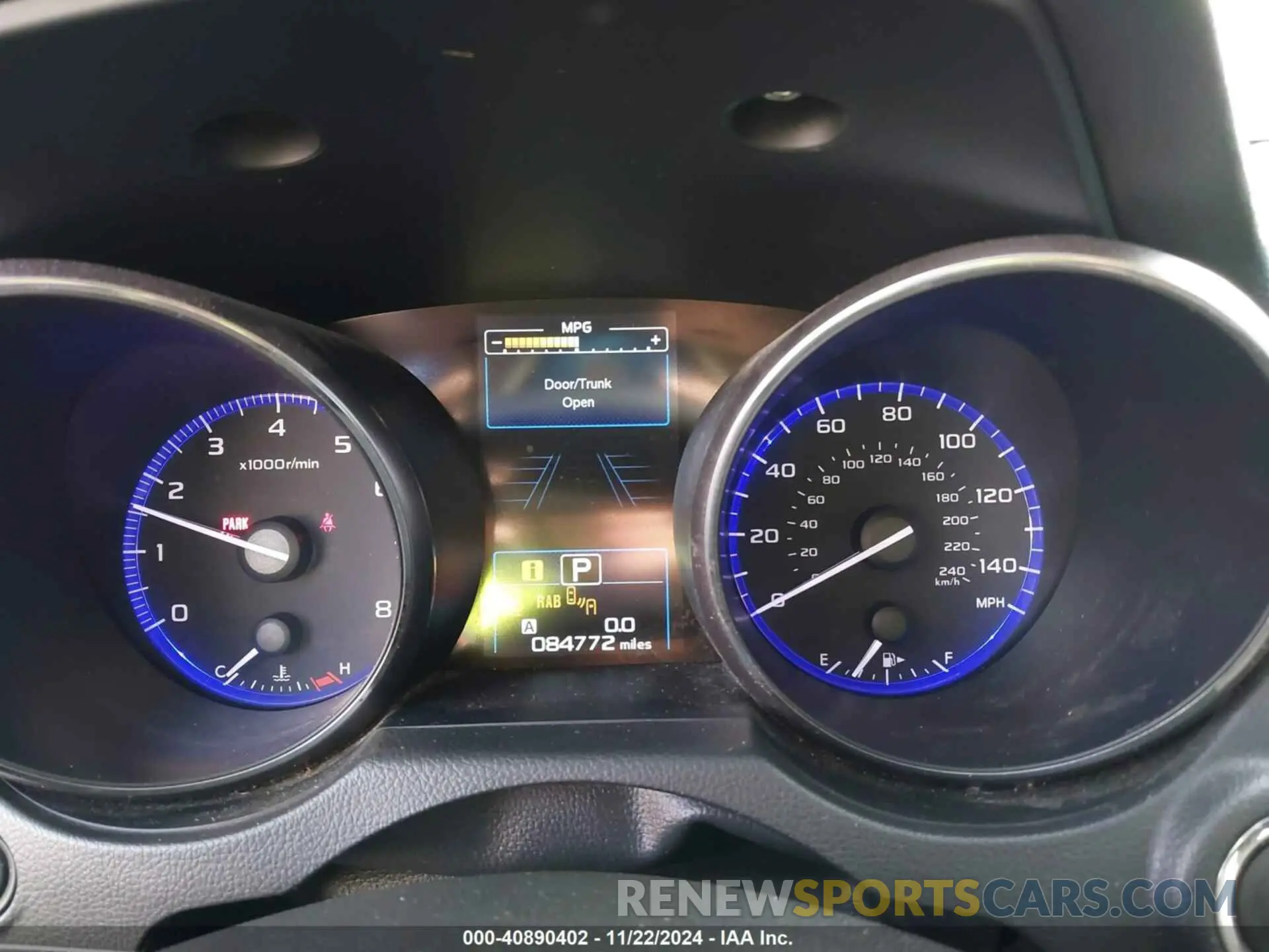 7 fotografías del automóvil dañado 4S3BNAN62K3028672 SUBARU LEGACY 2019