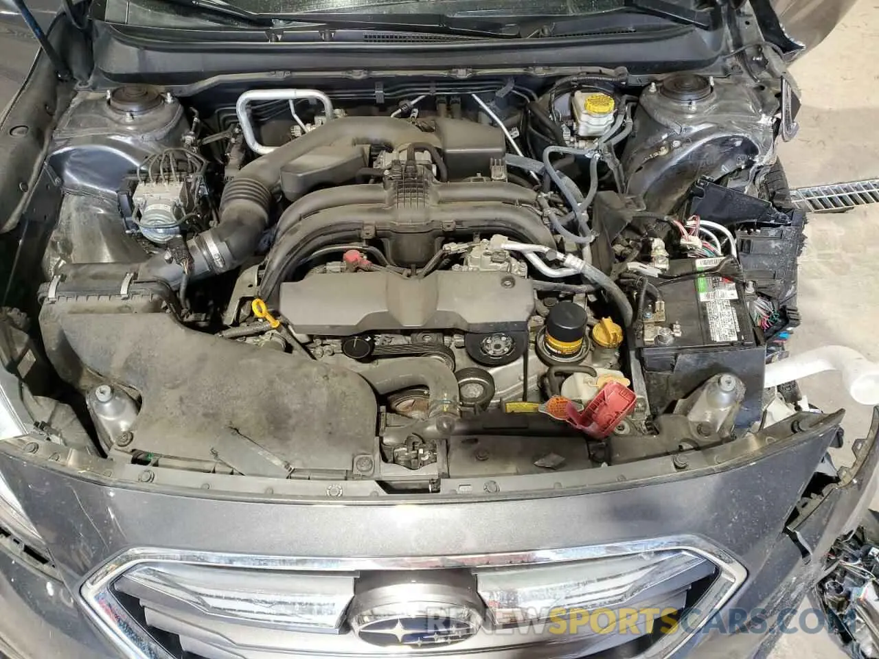 12 fotografías del automóvil dañado 4S3BNAN64K3028141 SUBARU LEGACY 2019