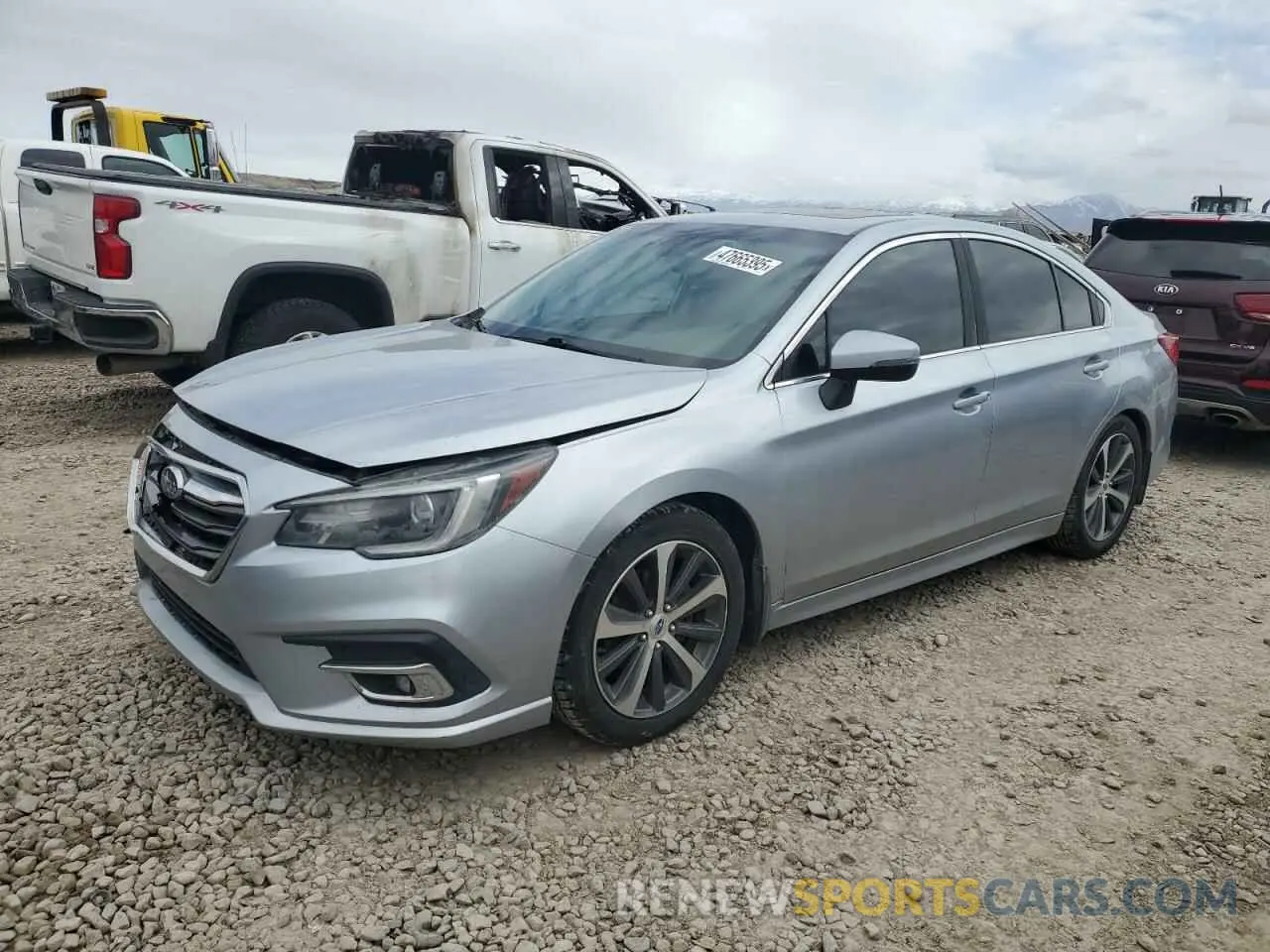 1 fotografías del automóvil dañado 4S3BNAN66K3003628 SUBARU LEGACY 2019