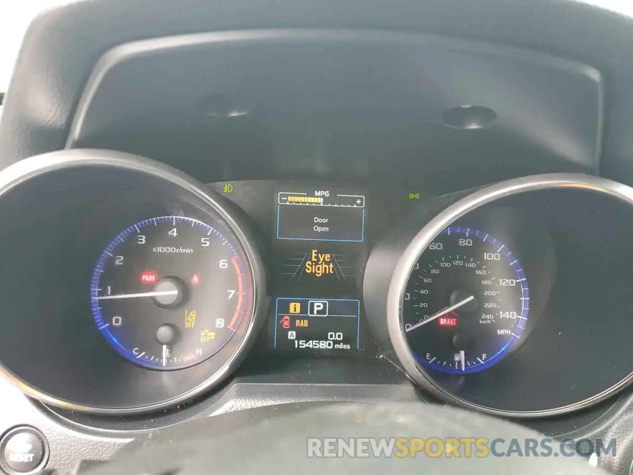 9 fotografías del automóvil dañado 4S3BNAN66K3003628 SUBARU LEGACY 2019