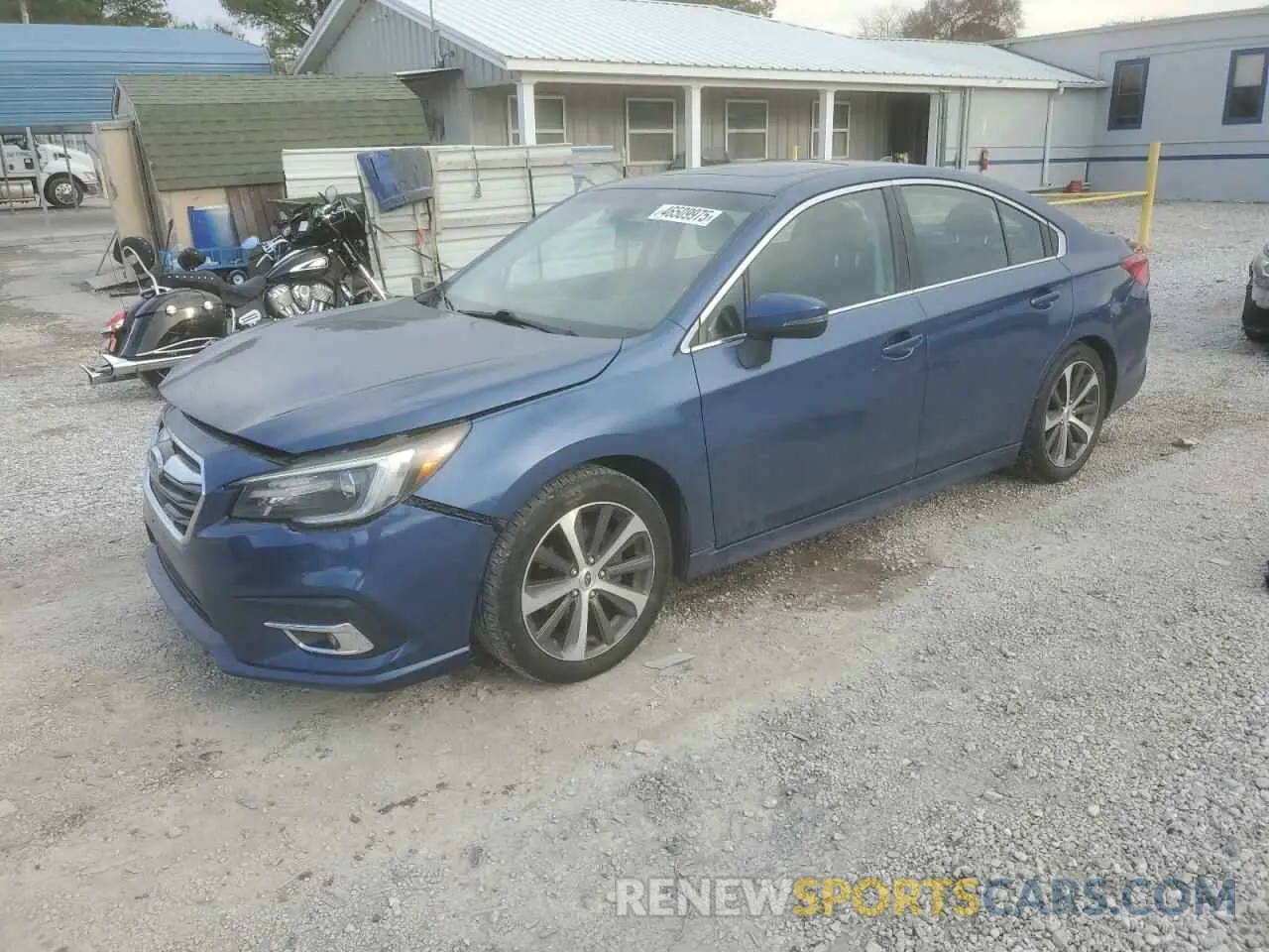 1 fotografías del automóvil dañado 4S3BNAN69K3025493 SUBARU LEGACY 2019