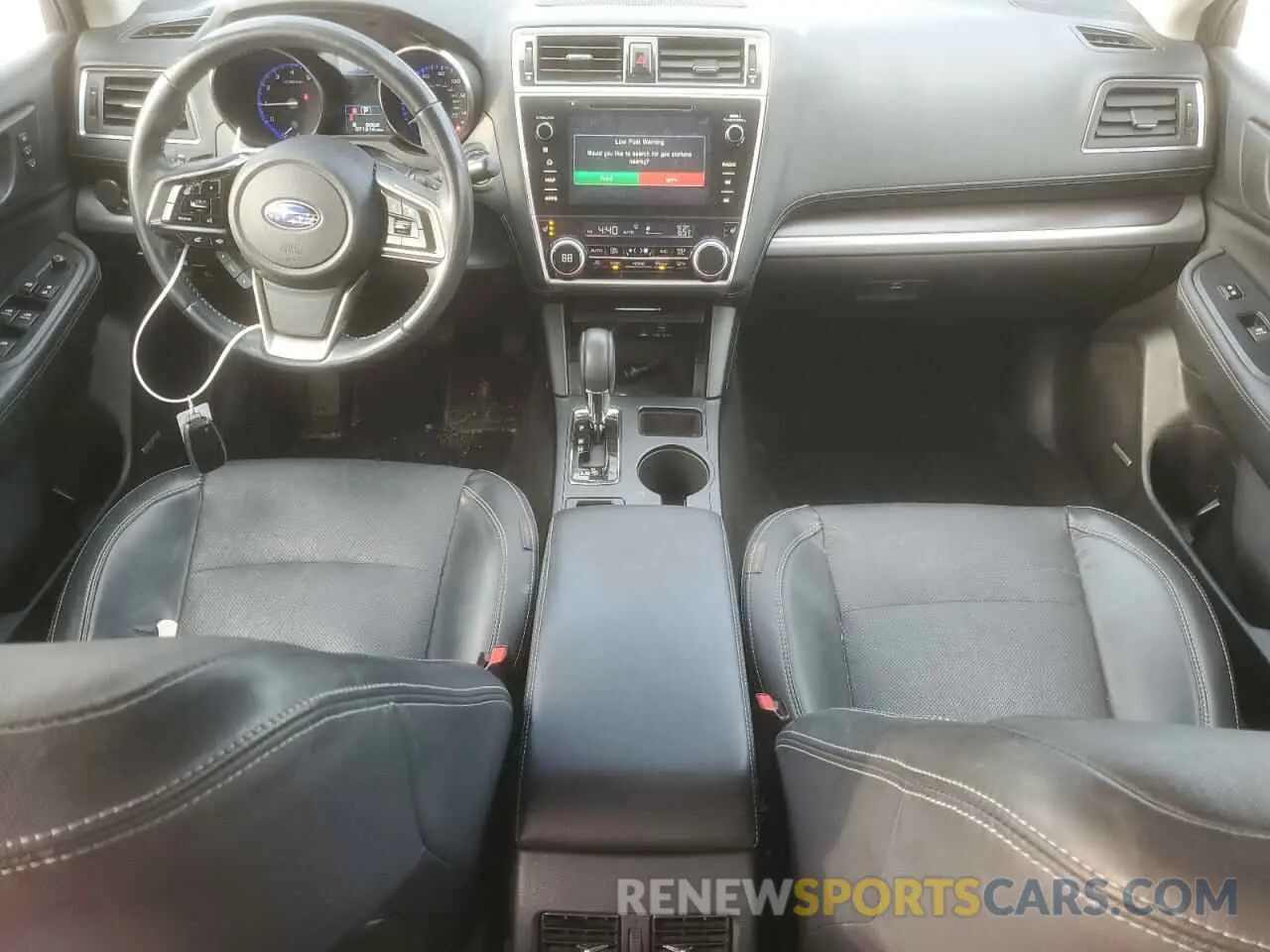 8 fotografías del automóvil dañado 4S3BNAN69K3025493 SUBARU LEGACY 2019