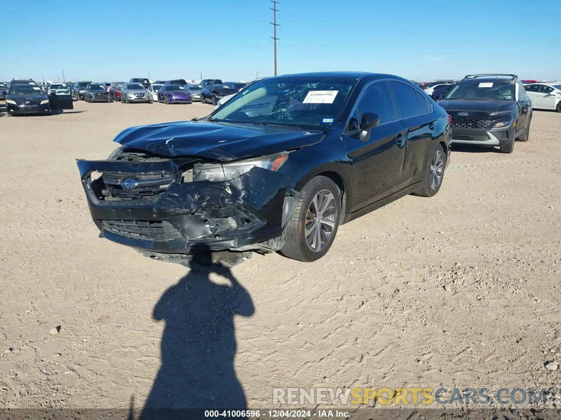 2 fotografías del automóvil dañado 4S3BNAN6XK3013188 SUBARU LEGACY 2019