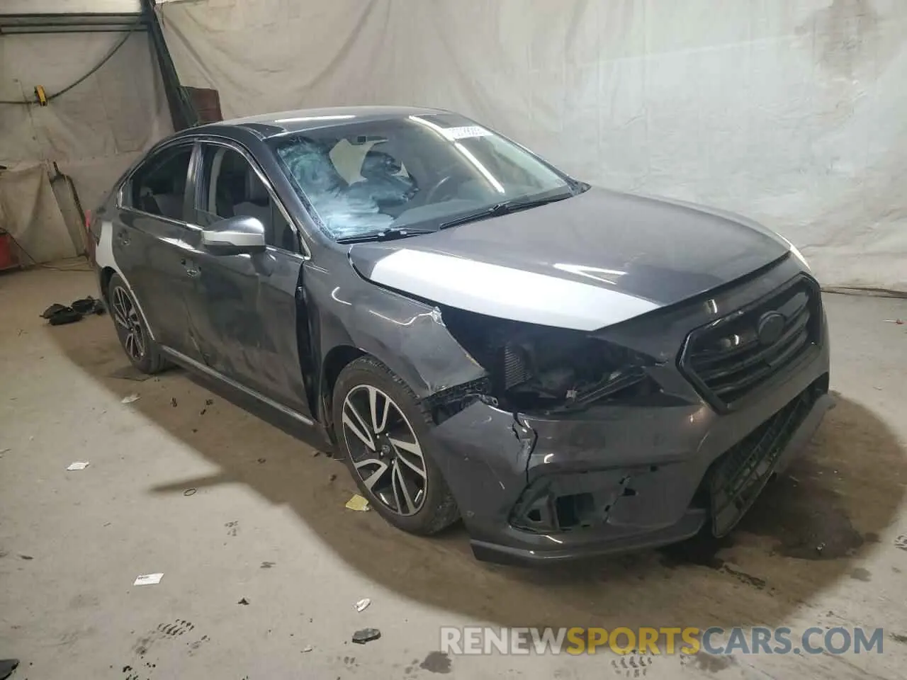4 fotografías del automóvil dañado 4S3BNAR62K3032523 SUBARU LEGACY 2019